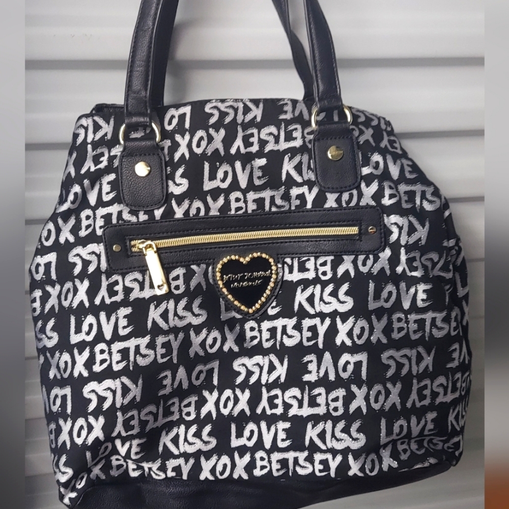 $ $ S O L D $ $ Betsey Johnson Overnight Bag